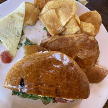 Crafted Greens - Half eaten in California turkey and Swiss - American Near Me - El Cajon, California Crafted Greens - Half eaten in California turkey and Swiss - American Near Me - El Cajon, California