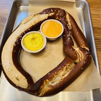 BrewDog Cincinnati - Giant Pretzel - Breweries Near Me - Cincinnati, Ohio