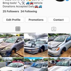 ABC Junkyard - Since were still working on our website, we made an instagram! Follow us at abc_junkyard