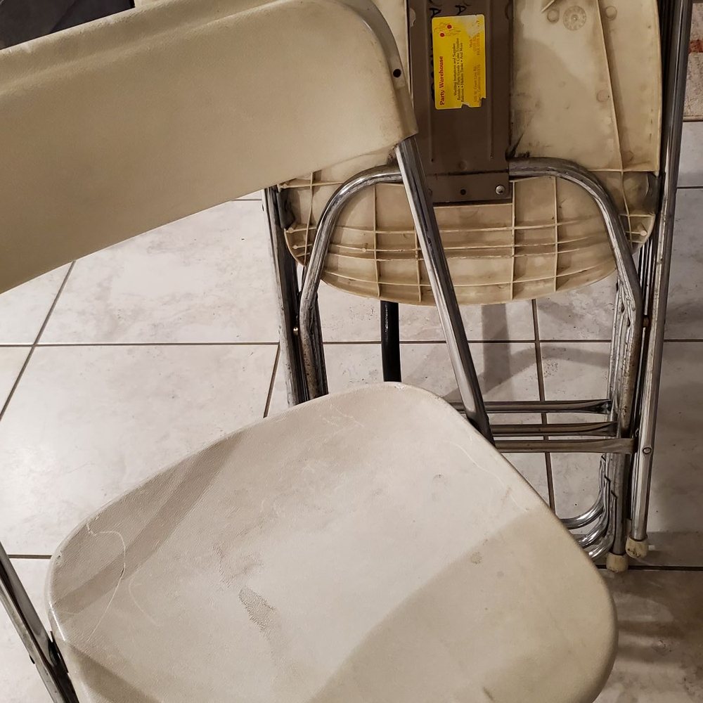 Party Warehouse - Filthy chairs. - Party Supplies Near Me - Tracy, California