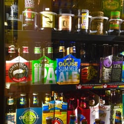 Biscayne Gas - A small snippet of the largest mini-mart cooler and beer selection I've ever seen.