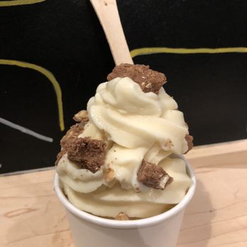 Milk Bar - Cereal Milk Soft Serve (Tasteless) with PB Choc Crunchies - Desserts Near Me - Washington, DC, District of Columbia Milk Bar - Cereal Milk Soft Serve (Tasteless) with PB Choc Crunchies - Desserts Near Me - Washington, DC, District of Columbia