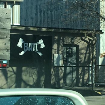 BATL Axe Throwing - Back entrance. - Axe Throwing Near Me - Toronto, Ontario