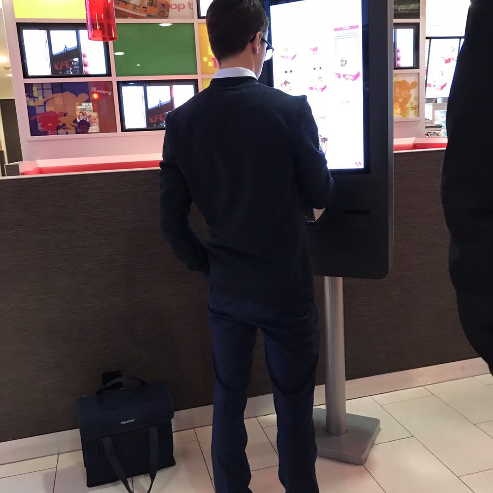 KFC - Order right from the screen - Fast Food Near Me - Purmerend, New Hampshire