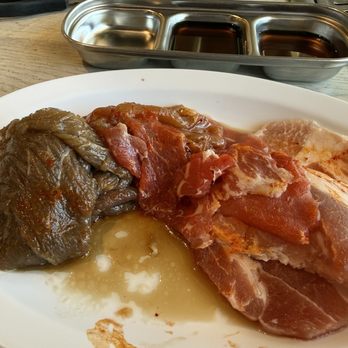 Koreana Grill - Some meats & sauces - Korean Near Me - Riverside, California