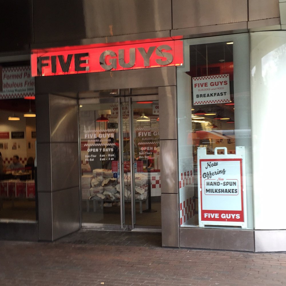 Five Guys - Heaven awaits - Burgers Near Me - Washington, DC, District of Columbia
