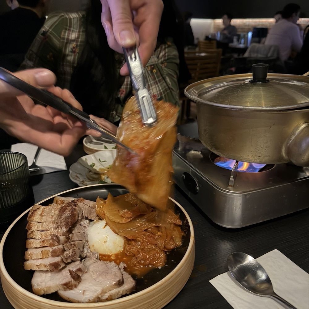JuDam - Pork and kimchi; fishcake soup - Korean Near Me - New York, New York JuDam - Pork and kimchi; fishcake soup - Korean Near Me - New York, New York