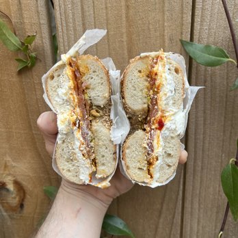 Cleo Bagels - Special - Honey Butter, Pistachio Dukkah, Cream Cheese, Calabrian Chilis, 1.5oz Nova - Coffee & Tea Near Me - Philadelphia, Pennsylvania