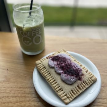 Manchester Coffee - Iced Matcha and Blueberry Poptart! - Coffee & Tea Near Me - Lexington, Kentucky Manchester Coffee - Iced Matcha and Blueberry Poptart! - Coffee & Tea Near Me - Lexington, Kentucky