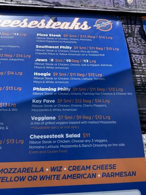 Menu photo 2 Philly's Phamous Cheesesteaks San Antonio, TX Menu photo 2 Philly's Phamous Cheesesteaks San Antonio, TX