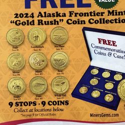 Miner's Gems - "Gold Rush" Coin collection