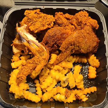 Hattie B's Hot Chicken - Memphis - 3 pc wings, Hot , crinkle fries - Chicken Shop Near Me - Memphis, Tennessee