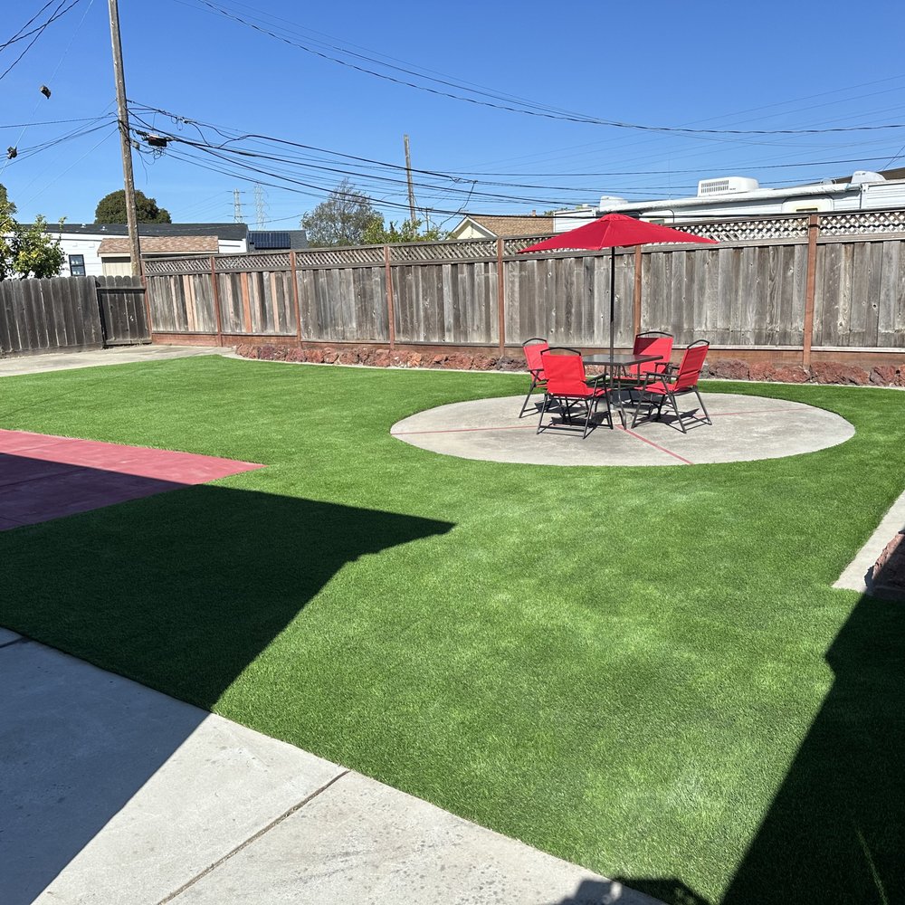 Turf World - Backyard after - Artificial Turf Near Me - San Leandro, California Turf World - Backyard after - Artificial Turf Near Me - San Leandro, California