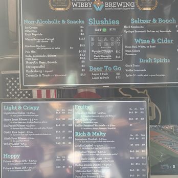 Wibby Brewing - Menu as of September 2026 - Breweries Near Me - Longmont, Colorado Wibby Brewing - Menu as of September 2026 - Breweries Near Me - Longmont, Colorado