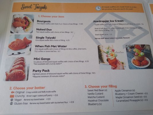 Menu photo 4 Cafe Taiyaki 52 Halifax, NS Menu photo 4 Cafe Taiyaki 52 Halifax, NS