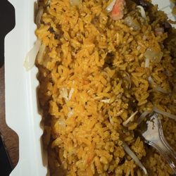 South Wah Chinese Restaurant - Supposed to be pork fried rice ???