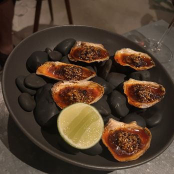 Baso - Charred oysters - Spanish Near Me - Houston, Texas Baso - Charred oysters - Spanish Near Me - Houston, Texas
