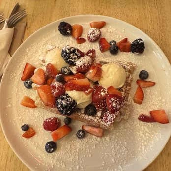 Nero Waffles - Berries & Mascarpone Waffle - Desserts Near Me - Vancouver, British Columbia Nero Waffles - Berries & Mascarpone Waffle - Desserts Near Me - Vancouver, British Columbia