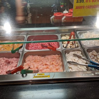 Khan Mongolian Grill - Proteins - Mongolian Near Me - Lafayette, Louisiana