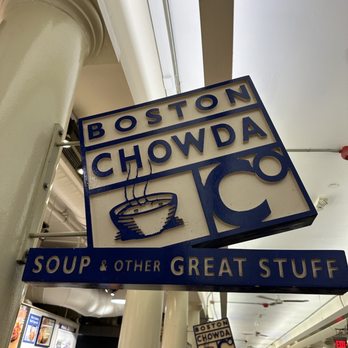 Boston Chowda - Inside Quincy market - Seafood Near Me - Boston, Massachusetts Boston Chowda - Inside Quincy market - Seafood Near Me - Boston, Massachusetts