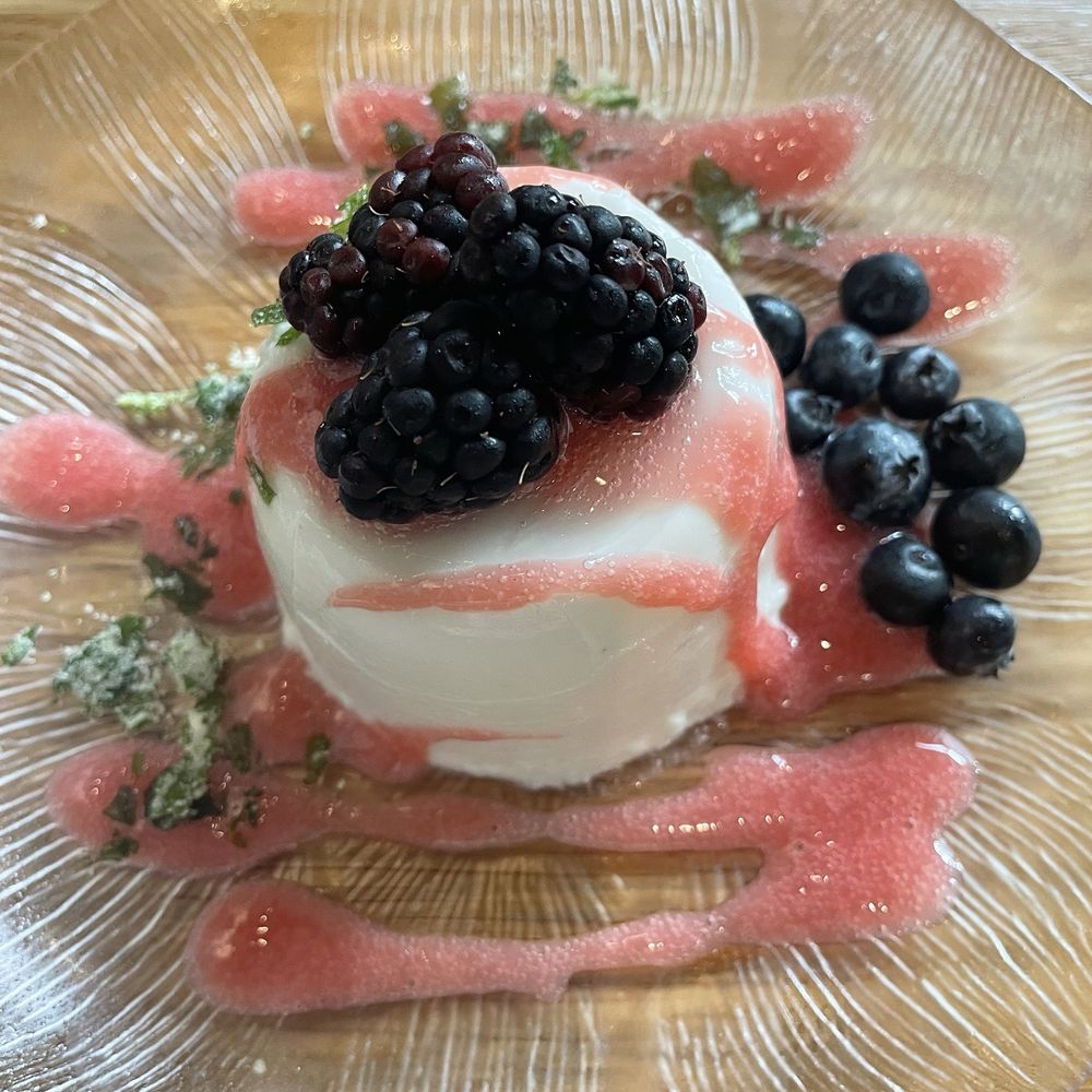 Yellowbelly - Panda cotta dessert - New American Near Me - St. Louis, Missouri Yellowbelly - Panda cotta dessert - New American Near Me - St. Louis, Missouri