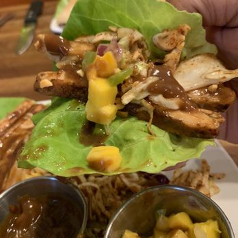 Bon Temps Grill - Assembled lettuce wrap, delicious - Cajun/Creole Near Me - Lafayette, Louisiana