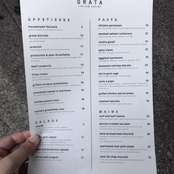 GRATA Italian Eatery - Food Menu - Italian Near Me - Windsor, California GRATA Italian Eatery - Food Menu - Italian Near Me - Windsor, California