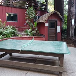 Fern River Resort - Ping Pong Table near game/library shed