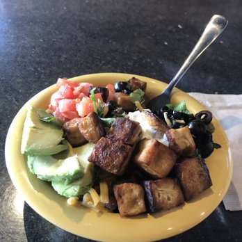 Cafe Yumm! - Happy Valley - Hot n Jazzy bowl. A great bowl that's nutritious and has it all! - Wraps Near Me - Clackamas, Oregon Cafe Yumm! - Happy Valley - Hot n Jazzy bowl. A great bowl that's nutritious and has it all! - Wraps Near Me - Clackamas, Oregon