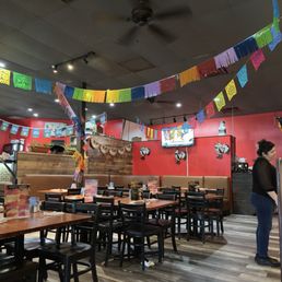 Interior of restaurant