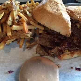 Smoqehouse - korean beef and fries with "special sauce" - Barbeque Near Me - Bradenton Beach, Florida