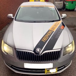 Acacia Taxis - Skoda Octavia, branded taxi, family run in Barrow and South Lakes for over 50 years.