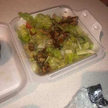 Lemon Hookah Lounge - This is a $15.99 Mediterranean Chicken Salad - Hookah Bars Near Me - Sterling, Virginia Lemon Hookah Lounge - This is a $15.99 Mediterranean Chicken Salad - Hookah Bars Near Me - Sterling, Virginia