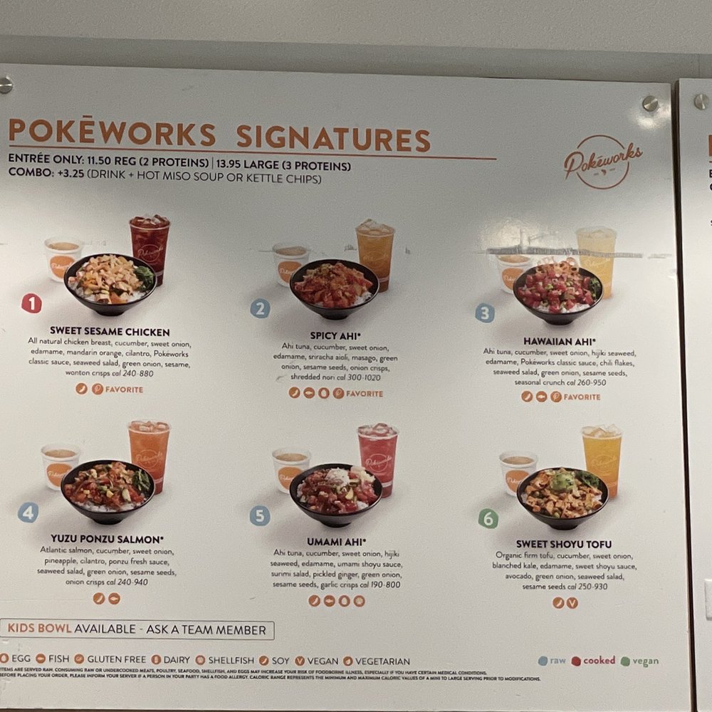 Pokeworks - Menu - Poke Near Me - El Paso, Texas Pokeworks - Menu - Poke Near Me - El Paso, Texas