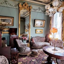 James Whitcomb Riley Museum Home - Parlor at James Whitcomb Riley Museum Home & Visitor Center