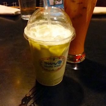 Noodle Wave - Green Tea Milk Tea - Thai Near Me - Richardson, Texas Noodle Wave - Green Tea Milk Tea - Thai Near Me - Richardson, Texas
