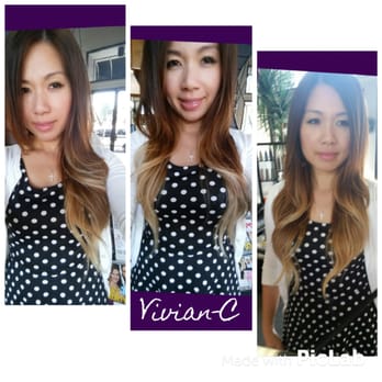 Shear Magic Salon - Caramel/blonde ombre by Vivian Concepcion - Hair Salons Near Me - Burlingame, California