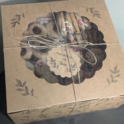 No Sweeter Name Delights - No Sweeter Bites cookie box.
