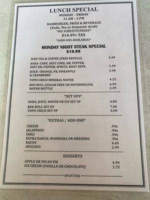 Menu photo 2 Carlos Beer Garden Webster, TX Menu photo 2 Carlos Beer Garden Webster, TX