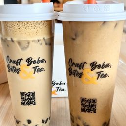 Pumpkin Spice Milk Tea (sub oatmilk) Ca Phe Sua Da