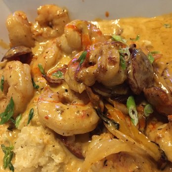 GAS- Full Service Restaurant - Shrimp and sausage cheese grits - American Near Me - St. Augustine, Florida