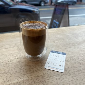 Common Good - A cappuccino and rewards card - Coffee & Tea Near Me - Waltham, Massachusetts