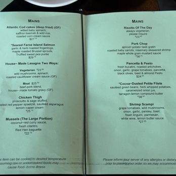 Elixir Restaurant - Menu - New American Near Me - White River Junction, Vermont Elixir Restaurant - Menu - New American Near Me - White River Junction, Vermont