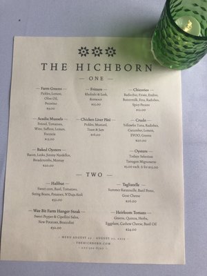 Menu photo 3 THE HICHBORN Stockton Springs, ME Menu photo 3 THE HICHBORN Stockton Springs, ME