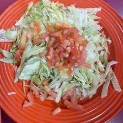 El Caporal Mexican Restaurant - Side salad