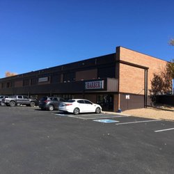 Barber Shop - A view from the parking lot entrance off Plaza Drive.