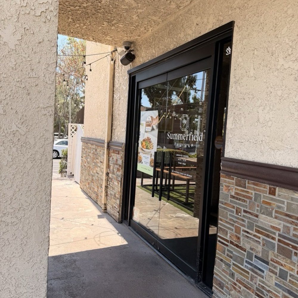 Summerfield Tea Bar - Entryway, slightly hidden and facing a staircase - Bubble Tea Near Me - Garden Grove, California Summerfield Tea Bar - Entryway, slightly hidden and facing a staircase - Bubble Tea Near Me - Garden Grove, California