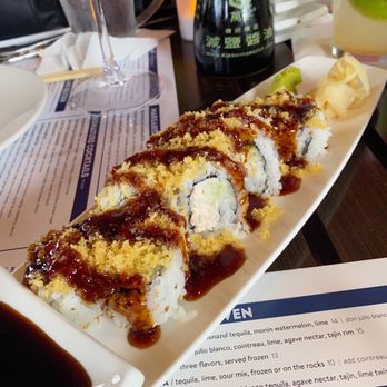 Kona Grill - Carmel - Crab Crunch Roll* - New American Near Me - Carmel, Indiana Kona Grill - Carmel - Crab Crunch Roll* - New American Near Me - Carmel, Indiana