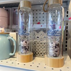 Tea Time Hawaii - Shop for cute gifts, like these Tea Time Hawaii branded crystal infused tea/water bottles.