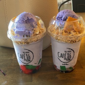 Cafe 86 - Mini Upside Down Halo-Halo - Desserts Near Me - Milpitas, California Cafe 86 - Mini Upside Down Halo-Halo - Desserts Near Me - Milpitas, California